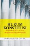 Hukum Konstitusi. Jilid 1 .-- Ed 1