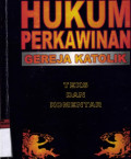 Hukum Perkawinan Gereja Katolik