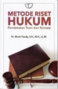 Metode Riset Hukum.Jilid 1 .-- Ed 1