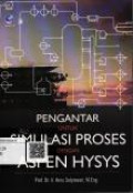 Pengantar untuk Simulasi Proses dengan Aspen Hysys