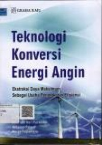 Teknologi Konvesrsi Energi Angin